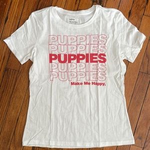 PUPPIES MAKE ME HAPPY t-shirt
